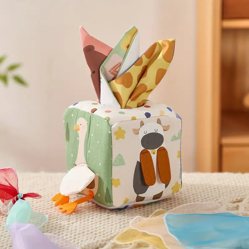 Baby Tissue Box Toy